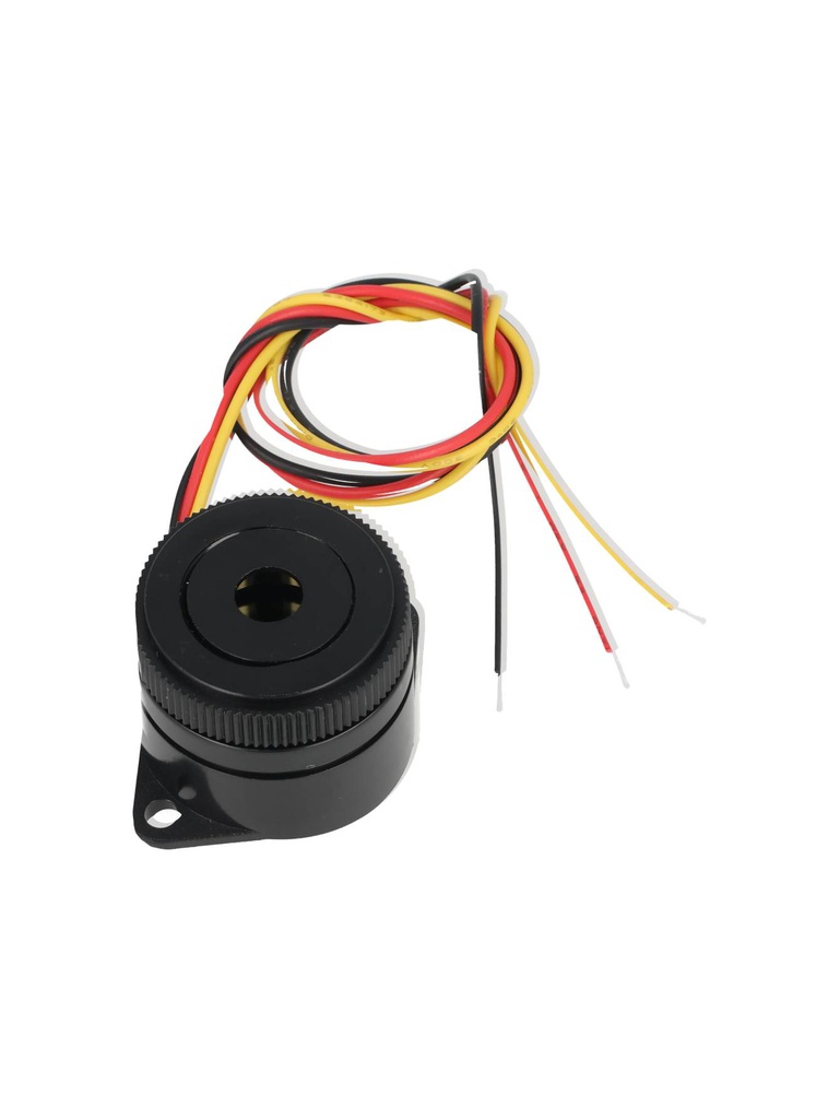 BGD35CIR — BUZZER INTERMITENTE RÁPIDO 3.5KHZ DE 3-24VCD, 90DB (CONEXIÓN:CABLES)