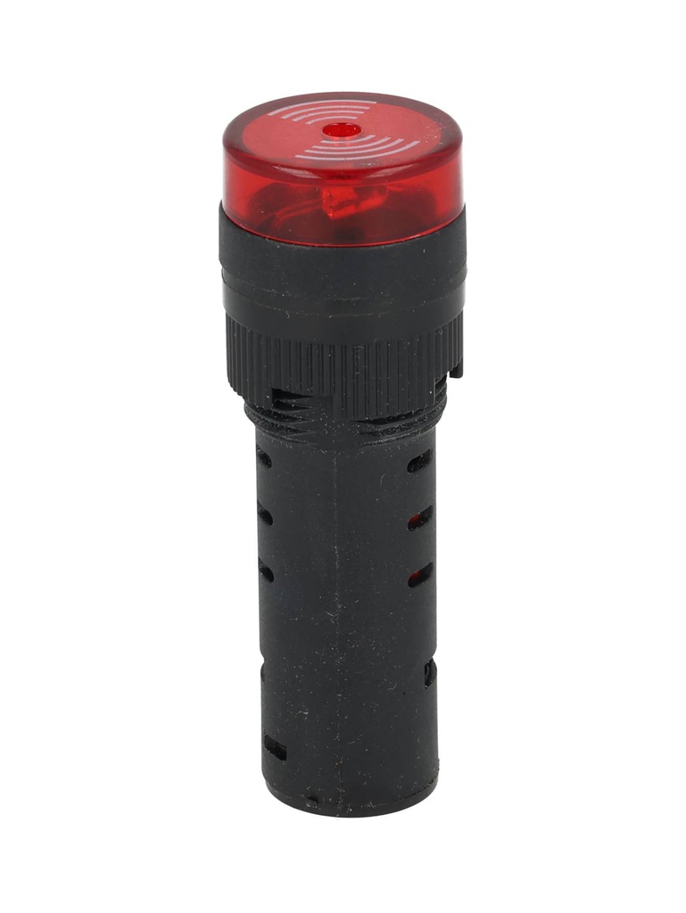 BLIR220V-16  — BUZZER INTERMITENTE ROJO 16MM 220VCA, 85DB, 50/60Hz