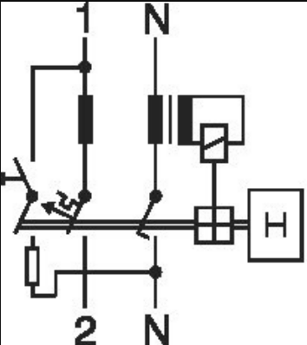 PKNM-25/1N/C/003 — BREAKER 25 A, 30 mA COMBINADO + DIFERENC