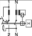 PKNM-25/1N/C/003 — BREAKER 25 A, 30 mA COMBINADO + DIFERENC