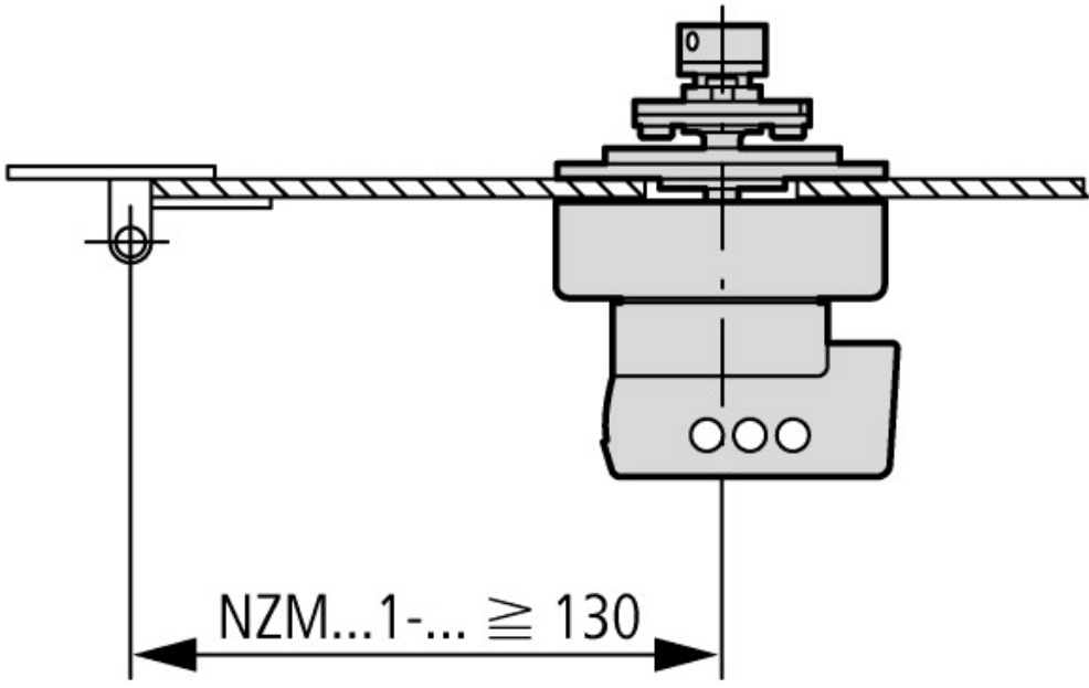 NZM1-XTVDVR — INTERRUPTOR ROTATIVO EMERGENCIA ROJO/AMA