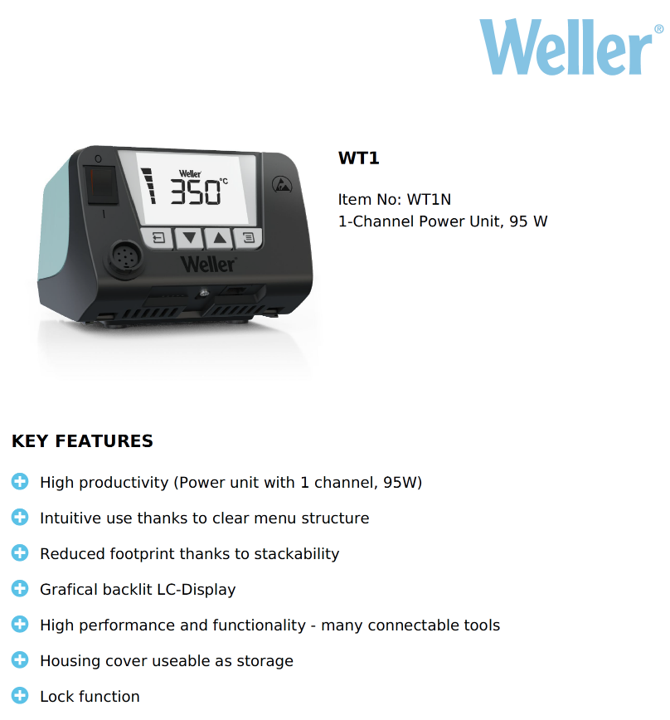 WT1N — UNIDAD DE PODER 90W,120V NA