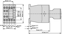 DILM9-01(24VDC) — CONTACTOR 3 POLOS 380 V 400 V 4 kW, 1 NC