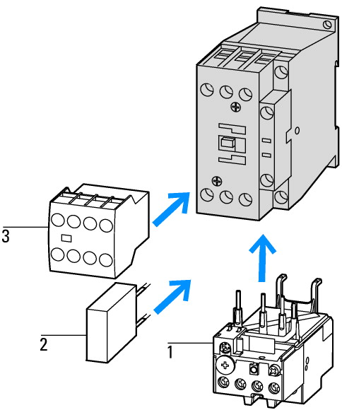 DILM9-01(24VDC) — CONTACTOR 3 POLOS 380 V 400 V 4 kW, 1 NC