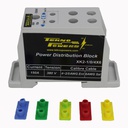 XK2-1/0/4X6 — BLOQUE DE DISTRIBUCION MULTIPROPOSITO 150A MAX.4 CONDUCTORES, CALIBRE 6 AWG