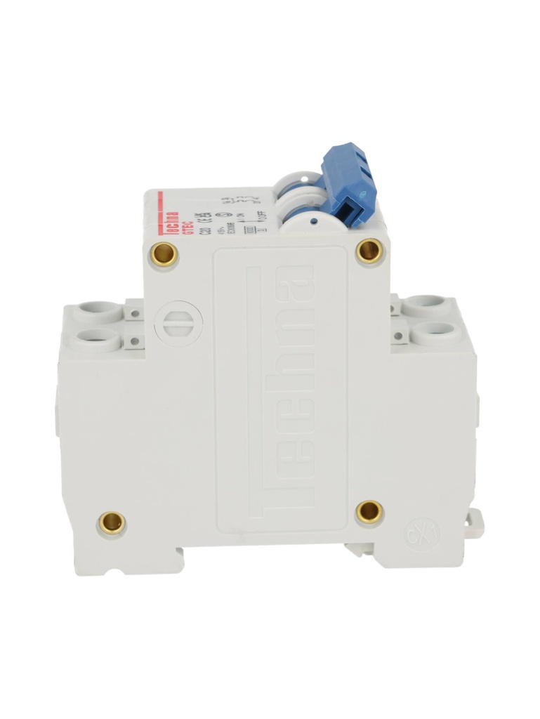 2C20 — INTERRUPTOR MINIATURA 2P 20AMP 440VCA PARA RIEL CURVA C