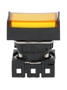 S16PRT-H3Y — BOTON PULSADOR RECTANGULAR AMARILLO 16mm ILUMINADO SIN CONTACTO Y LED INCLUIDO 