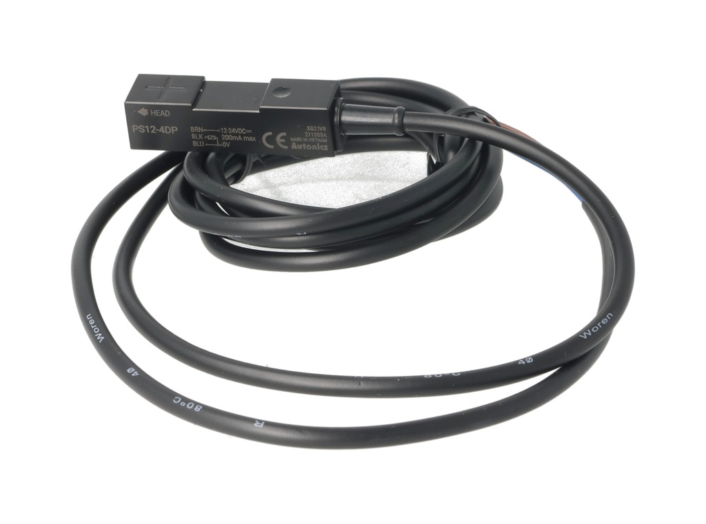 PS12-4DP— SENSOR INDUCTIVO R PNP, NA, SENSADO DE 4MM, 10-30VCD