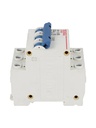 3C25 — INTERRUPTOR MINIATURA 3P 25AMP 440VCA PARA RIEL CURVA C