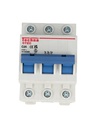 3C25 — INTERRUPTOR MINIATURA 3P 25AMP 440VCA PARA RIEL CURVA C