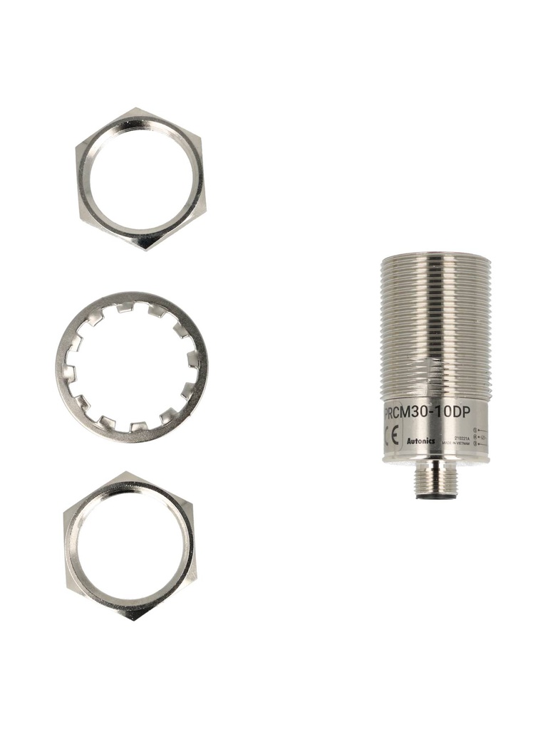 PRCM30-10DP — SENSOR INDUCTIVO PNP, NA, SENSADO DE 10MM, 15-30VCD