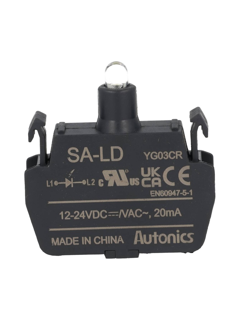 SA-LD — BLOCK DE LED (BLANCO) CA/CD 12-24V NOAPILABLE