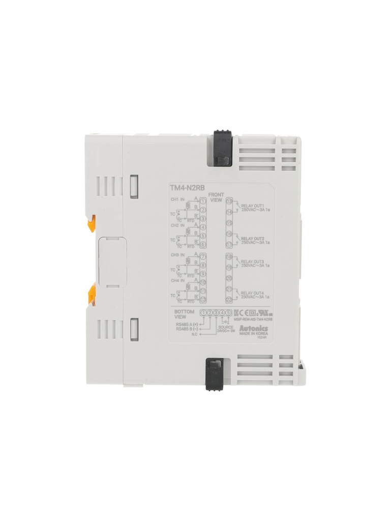 TM4-N2RB — CONTROL DE TEMPERATURA PID MODULAR MULTICANAL 4 CANALES