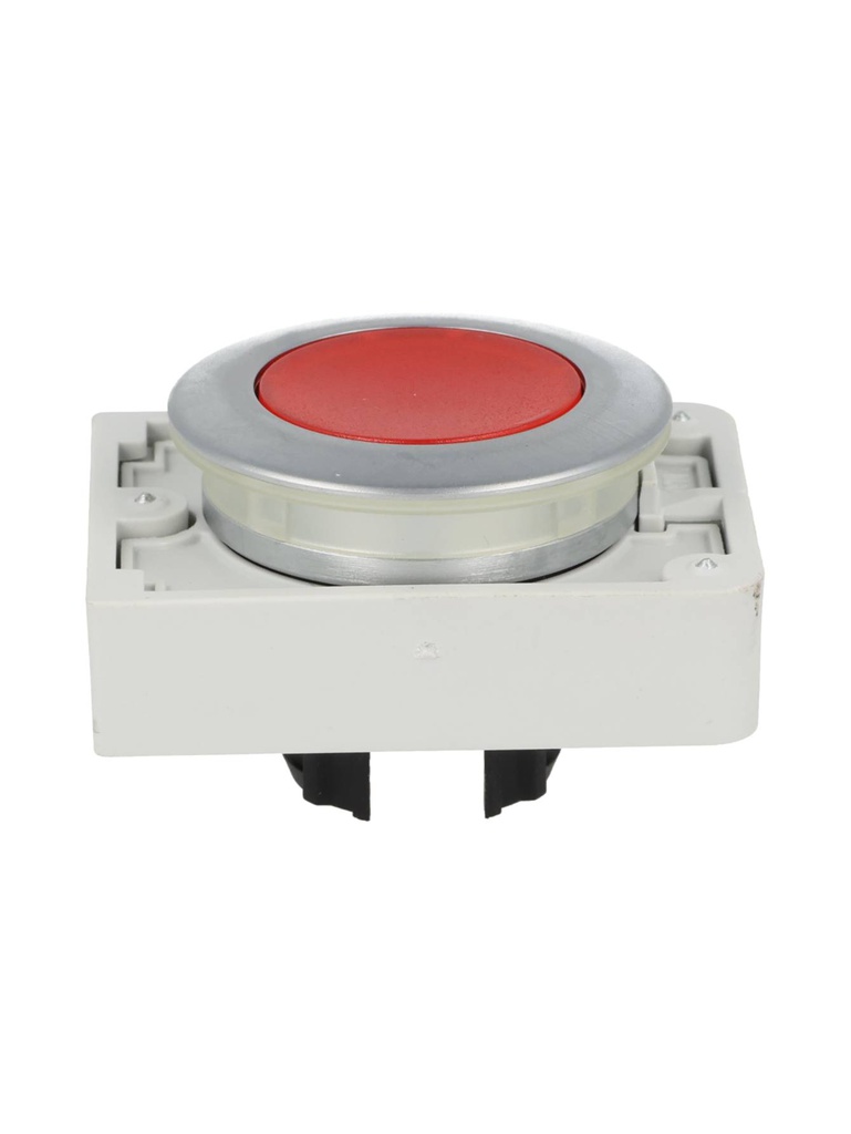M30C-FDRL-R — PULSADOR PLANO ROJO CON RETENCIÓN
