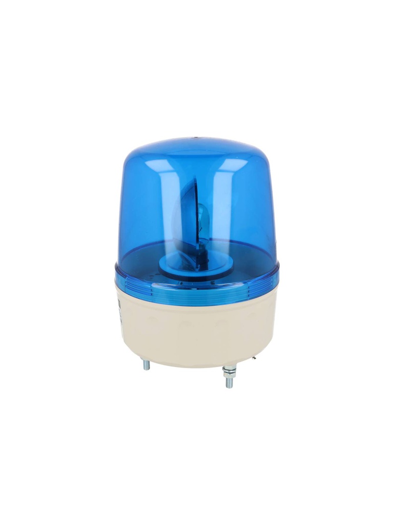 AVGB-10-B — FAROLA IND. ROTATIVA 135MM C/ALARMA AZUL