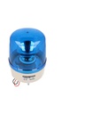 AVGB-10-B — FAROLA IND. ROTATIVA 135MM C/ALARMA AZUL