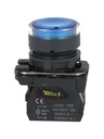 TP-XB5-LB — BOTON PULSADOR PLASTICO CON LED AZUL NA22mm 220/240VCA *NO SON A PRUEBA DE EXPLOSION*