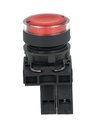 TP-XB5-LR — BOTON PULSADOR PLASTICO CON LED ROJO NC22mm 220/240VCA *NO SON A PRUEBA DE EXPLOSION*