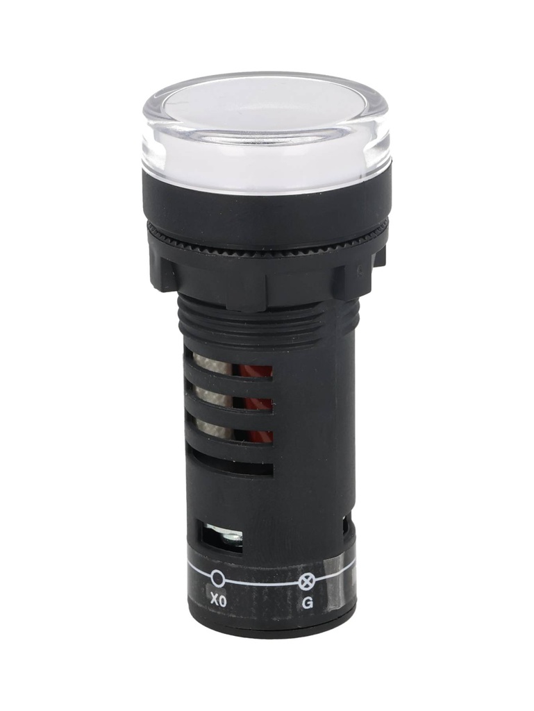 TP-LI22-RG — LAMPARA PILOTO LED BICOLOR 22mm 110/220VCA ROJO-VERDE PLASTICO *NO SON A PRUEBA DE EXPLOSION*