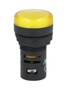 NP16-22DSY — LAMPARA PILOTO TIPO LED UL 220VAC, ø22mmCOLOR AMARILLO *NO SON A PRUEBA DE EXPLOSION*