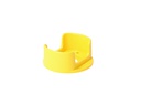 SA-EG1 — GUARDA DE PROTECCION PARA PULSADOR DE EMERGENCIA PEQUEÑO, COLOR AMARILLO, DIMENSIONES D60mm x D22.5mm x 25, 2mm