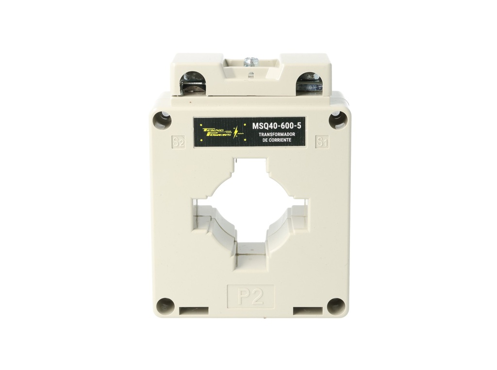 MSQ40-600-5 — TRANSFORMADOR DE CORRIENTE (DONA) 600/5A VENTANA 40 X 10mm 660VMAX CLASE 1.5