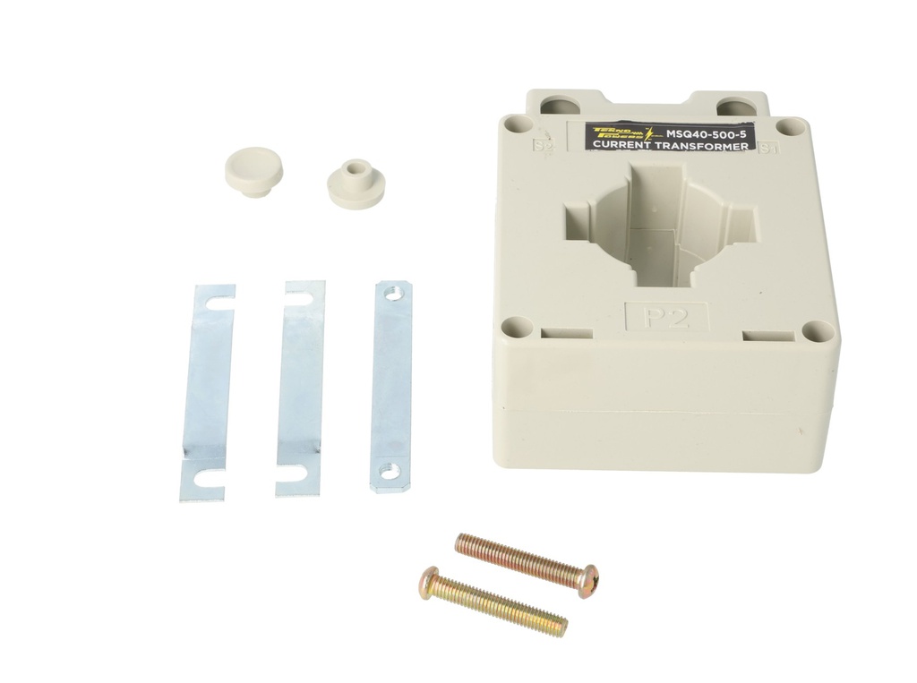 MSQ40-500-5 — TRANSFORMADOR DE CORRIENTE (DONA) 500/5A VENTANA 40 X10mm 660VMAX CLASE 1.5