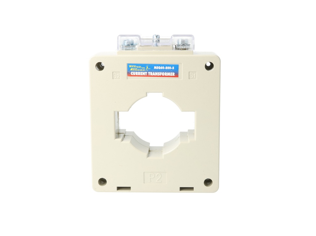 MSQ60-800-5 — TRANSFORMADOR DE CORRIENTE (DONA) 800/5A VENTANA 60 X 20mm 600VMAX CLASE 1.5