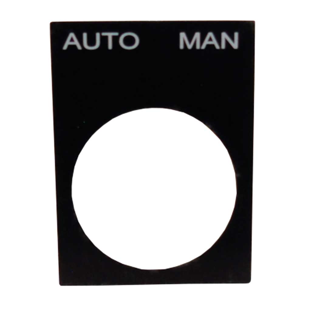 2LP32SP - 22MM PLACA LEYENDA  AUTO/MAN