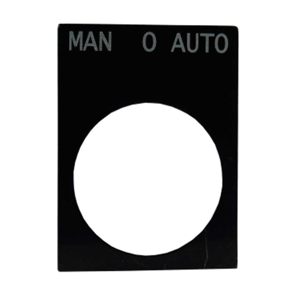 2LP36SP - 22MM PLACA LEYENDA  MAN/AUTO