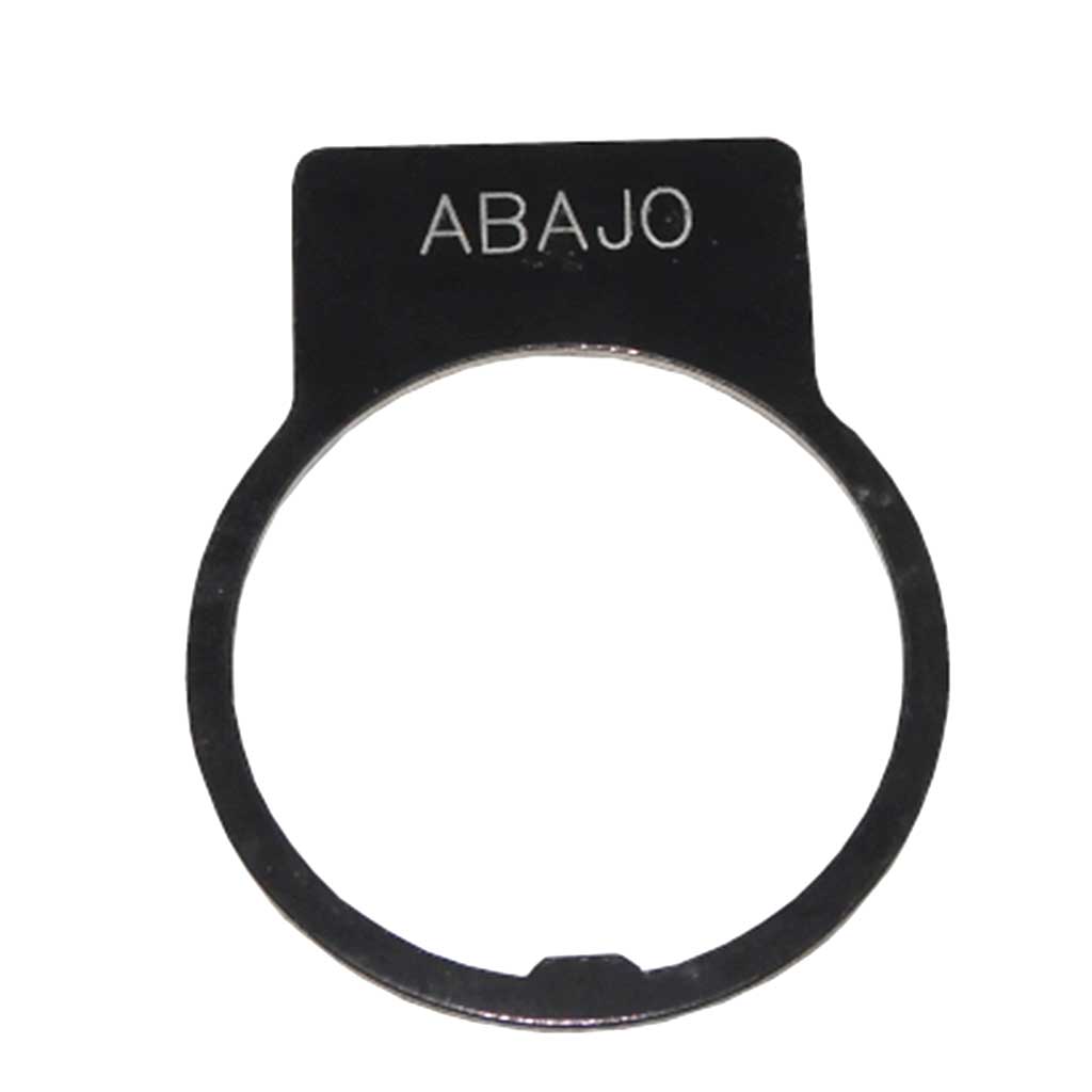 LP06SP — 30MM PLACA LEYENDA  ABAJO