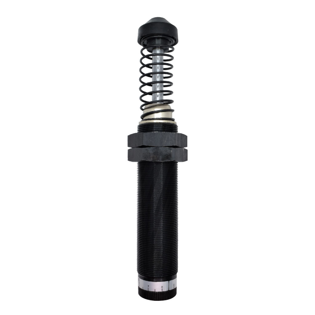 AD-3650-1 - AMORTIGUADOR DE CHOQUE AJUSTABLE LONG DE CARRERA 50mm, ENERGIA DE ABSORCION 300N.m, MÁX MASA EFECTIVA 1400KG, VEL. DE IMPACTO 3m/s