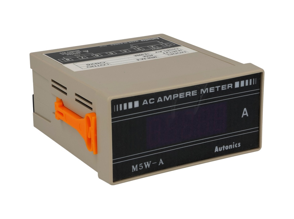 M5W-AA-4 — AMPERIMETRO DE PANEL.41/2 DIG.19.99ACA