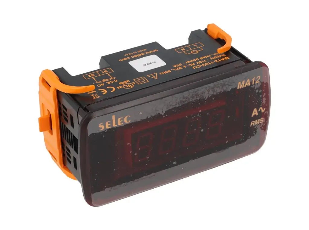 MA12-110V — AMPERIMETRO DIGITAL 110VCA  50/60Hz