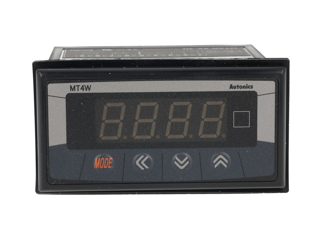 MT4W-AA-4N — AMPERIMETRO ESCALABLE PANEL ACA 4 DIGITOS 110/240VCA EQUIV. MP3-4AANB 