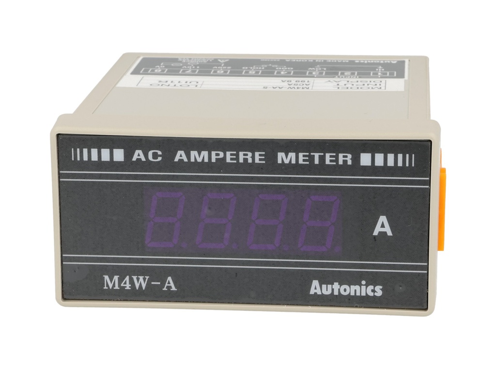 M4W-AA-5 — AMPERIMETRO 0-199ACA CONEXIÓN TIERRA CORR 200-5A