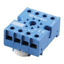 9026SMA - BASE 8PIN P/SERIE 60.12 AZUL 10A/250VCA