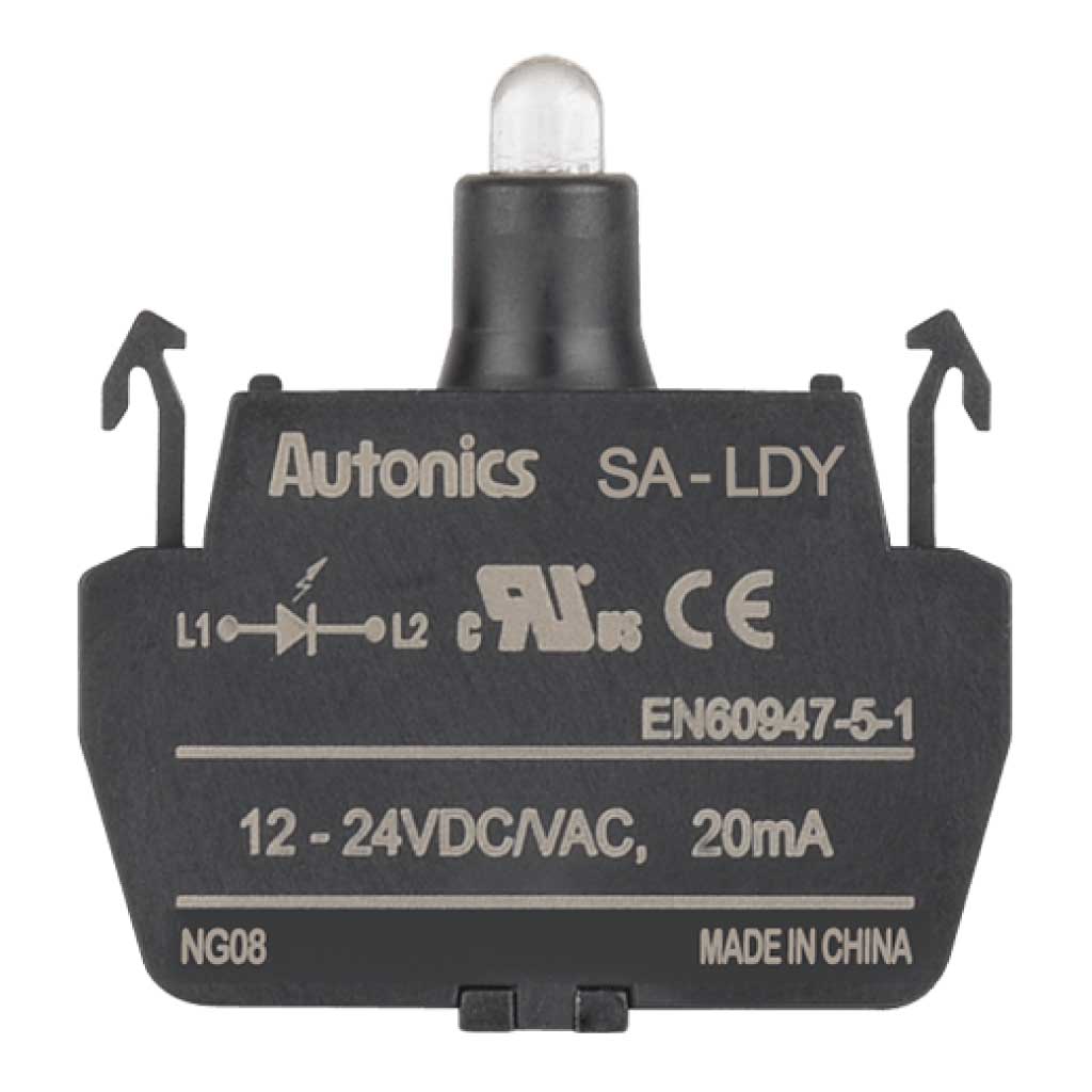 SA-LDY — BLOCK DE LED (AMARILLO) CA/CD 12-24V, NOAPILABLE