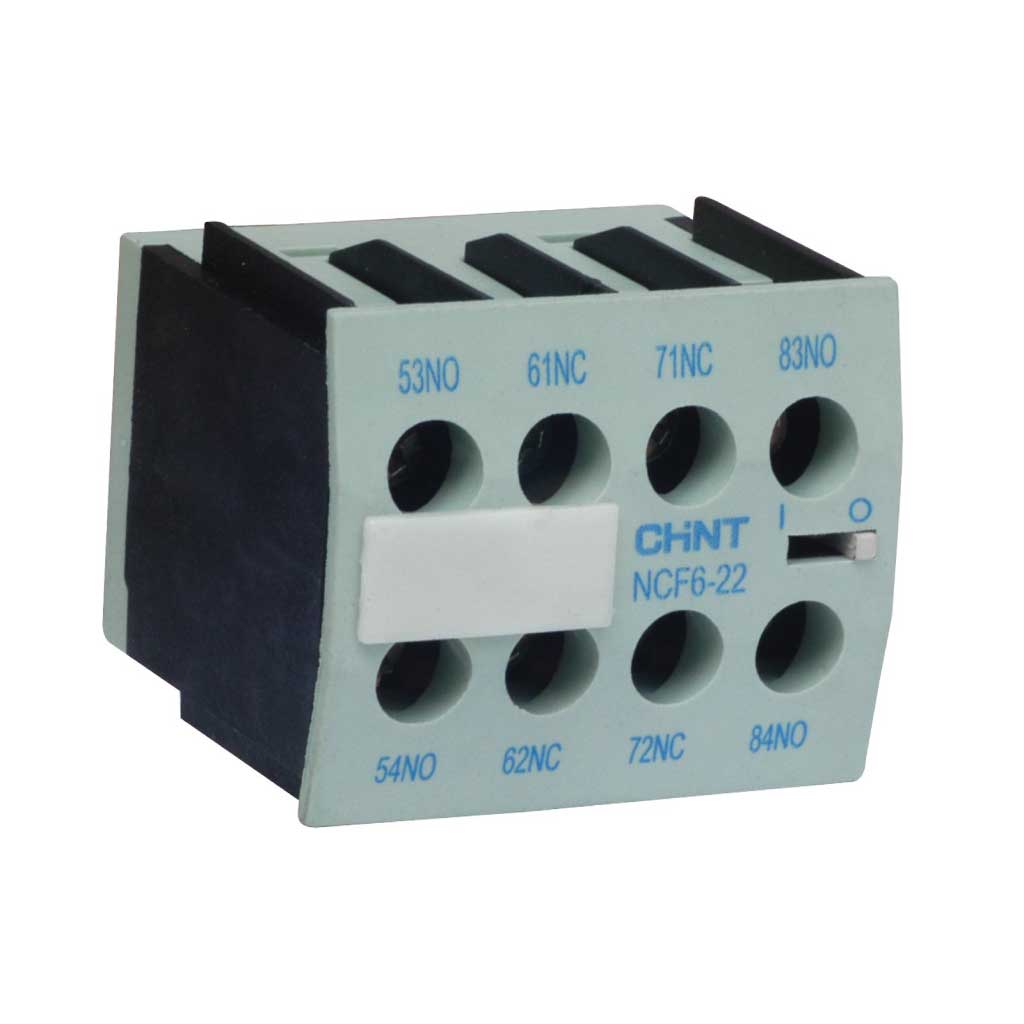 NCF6-02 — BLOQUE AUXILIAR 2NC, PARA CONTACTOR NC6