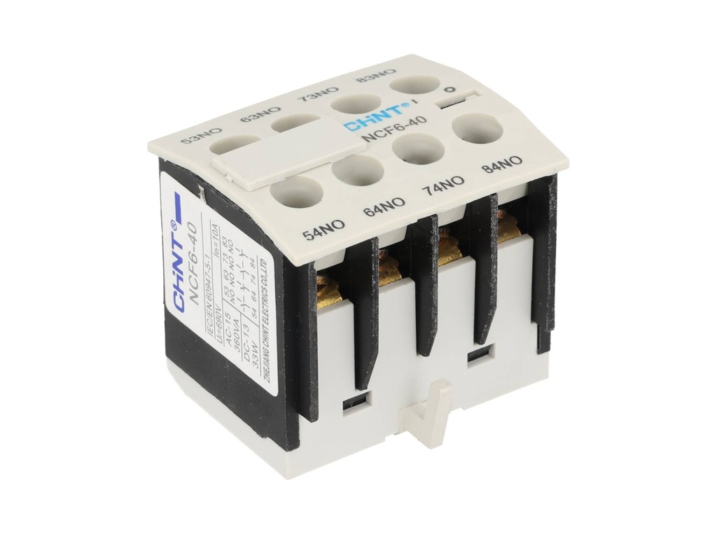 NCF6-40 — BLOQUE AUXILIAR 4NA, PARA CONTACTOR NC6