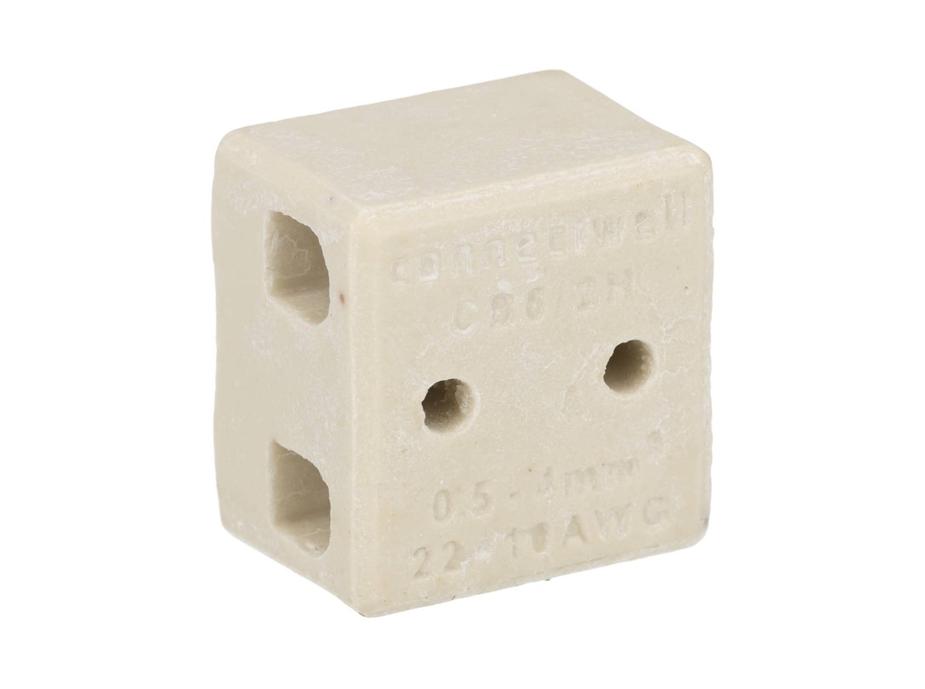 CB6/2H — BLOQUE CERAMICO 2 POLOS 600_C 300V