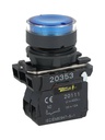 TP-XB5-LB — BOTON PULSADOR PLASTICO CON LED AZUL NA22mm 220/240VCA *NO SON A PRUEBA DE EXPLOSION*