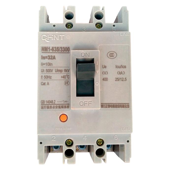 NM1-63S-32A — BREAKER 3X32A 15KA/415V 20KA/240V 415V