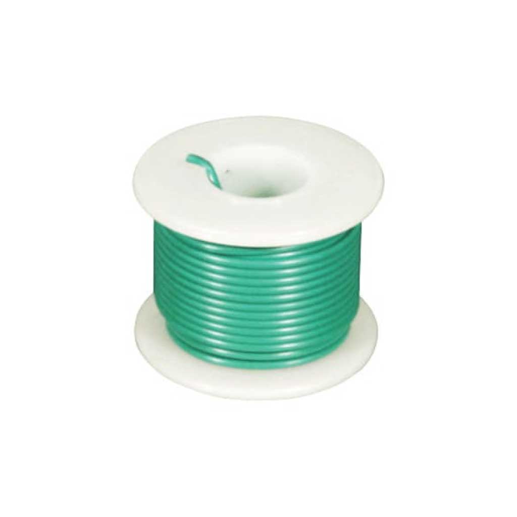 885250 - CABLE CALIBRE 22VERDE ROLLO 25 PIES