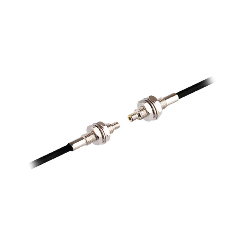 FT-420-10 — CABLE DE FIBRA OPTICA.M4X0.7, L=15mm, 500mm, 2.2, L=2M, 1X1mm. CABLE DOBLE