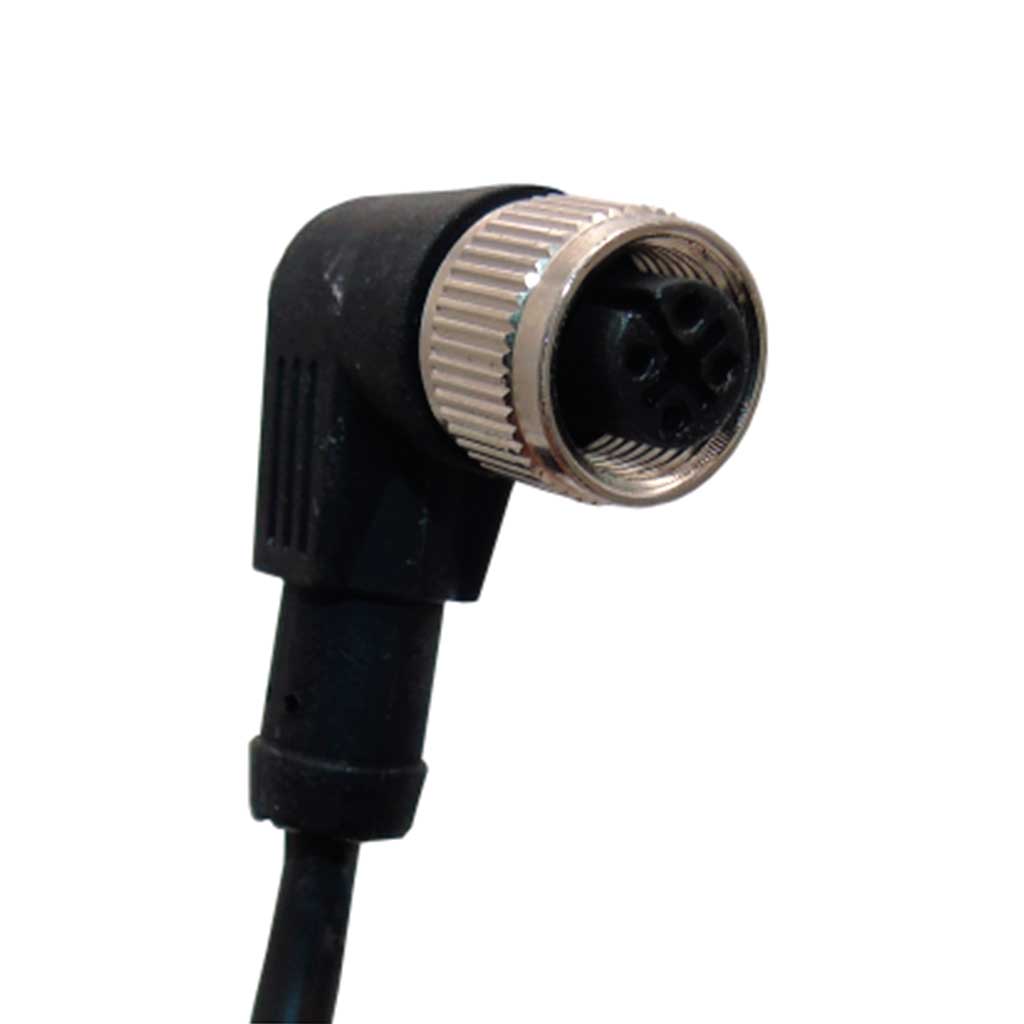 KF90C54 — CABLE PVC 5M C/CONECTOR CODO M12