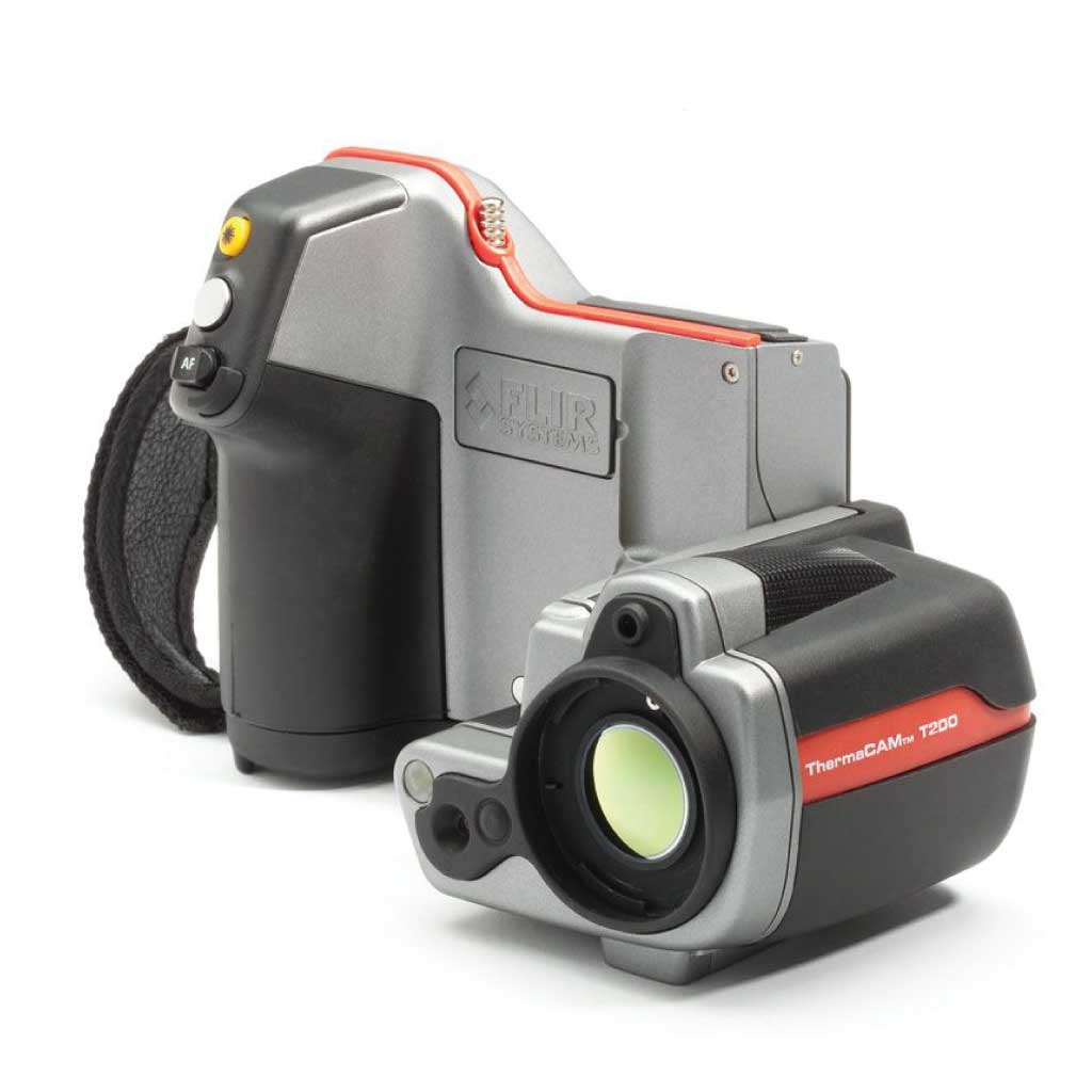 T200 — CAMARA TERMOGRAFICA DE -20° A 350°CTOUCH SCREEN