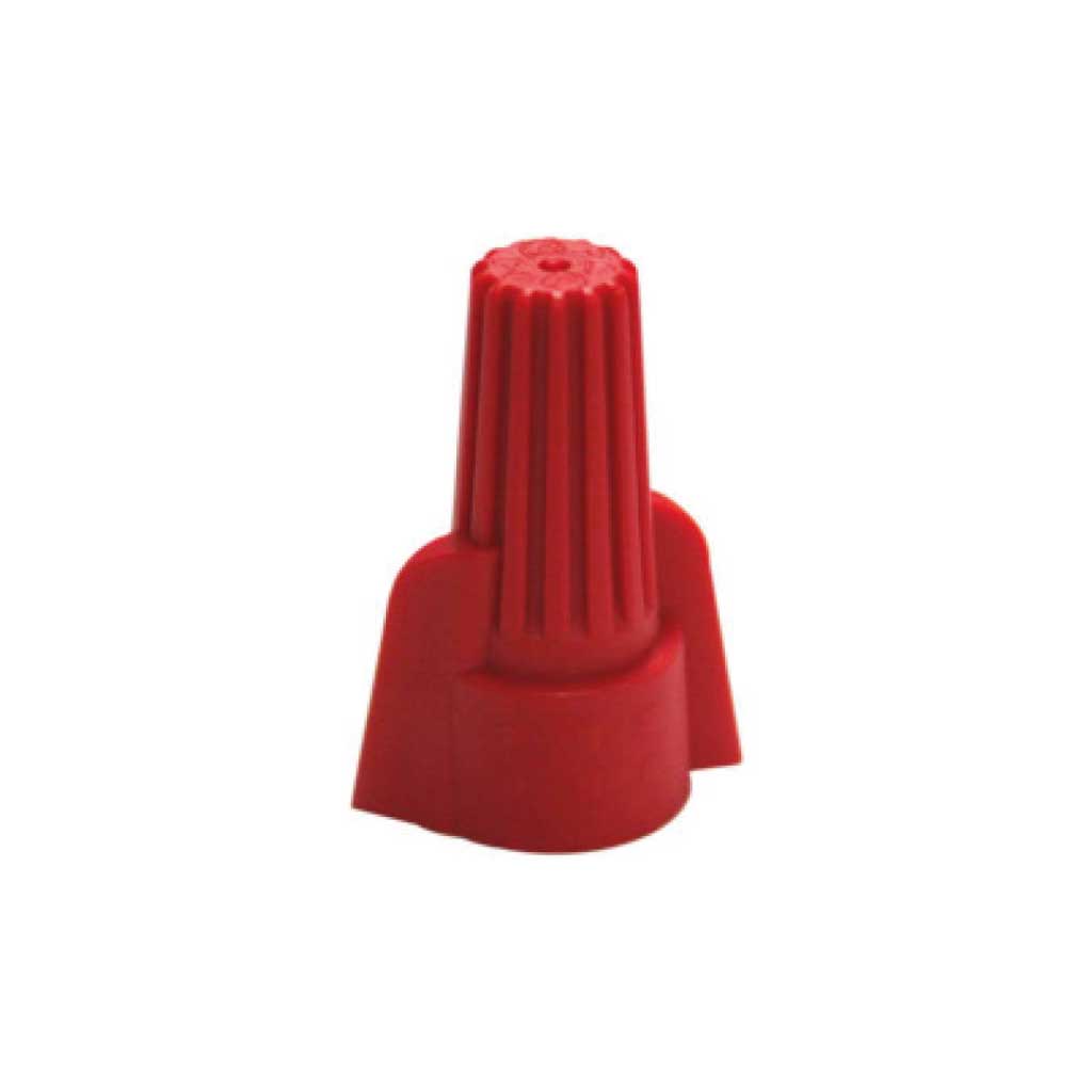 SPC18-08RW-500 — CAPUCHON CON RESORTE PAQUETE DE 500 PIEZAS 18-08AWG ROJO 