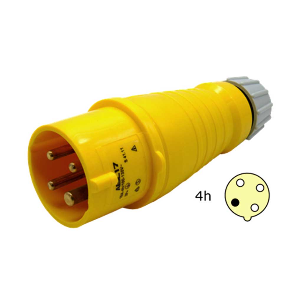 S41.11 — CLAVIJA CONECTOR GLANDULA 16A 110V