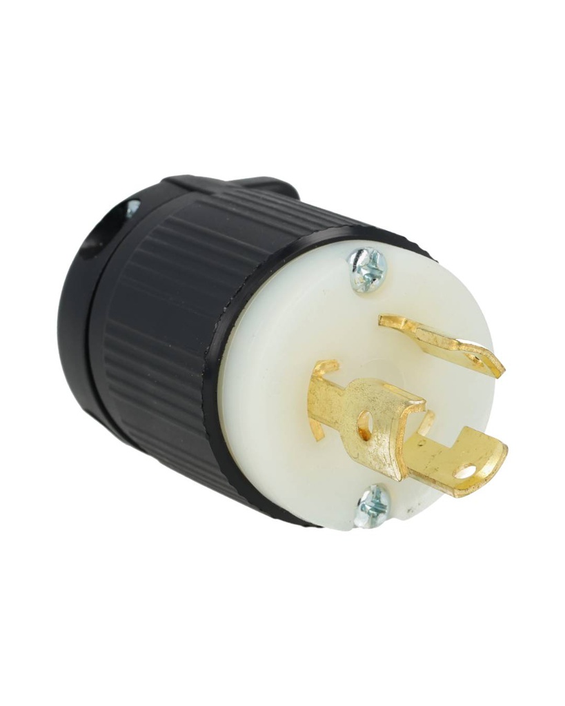 J-701 — CLAVIJA INDUSTRIAL CON SEGURO 15A/125VCA2 POLOS (1PHASE) + TIERRA